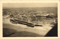 CPA Berck Plage l'hopital Maritime vu en Avion 