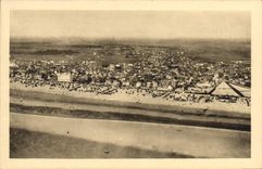 CPA Berck Plage vue generale prise en Avion 