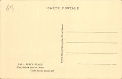 CPA Berck Plage vue generale prise en Avion 