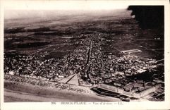 CPA Berck Plage vue d'Avion 