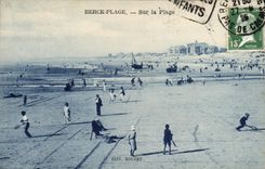 CPA Berck Plage sur la plage 