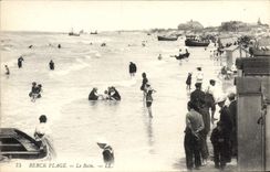 CPA Berck Plage le Bain 