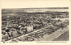 CPA Berck Plage l'Esplanade Maritime et le casino Cliche Landrieux 