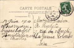 CPA l'Auvergne Puy de Dome la Bourboule les Lacets de la Roche des Fees 