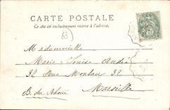 CPA Puy de Dome la Bourboule vue prise de la Roche des Fees 