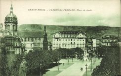 CPA Grand hotel Clermont Ferrand place de Jaude 