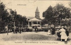 CPA Puy de Dome La Bourboule Le Nouveau Kiosque de Musique 