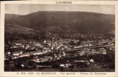 CPA L'Auvergne La Bourboule Vue generale Plateau de Charlannes 