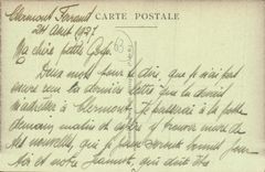 CPA Riom Le Baiser de la Gloire Monument aux morts pour la France