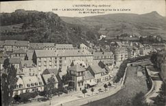 CPA L'Auvergne Puy de Dome La Bourboule Vue generale prise de la Laiterie du Mont Sans Souci 