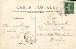 CPA L'Auvergne Puy de Dome La Bourboule Vue generale prise de la Laiterie du Mont Sans Souci 