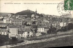 CPA Chatelguyon Vue generale et le Calvaire 