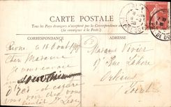 CPA l'Auvergne Pittoresque Riom Fontaine Desaix et boulevard de l'hopital