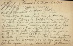 CPA Type et Costumes Auvergne Jeune Auvergnate