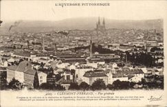CPA L'Auvergne Pittoresque Clermont Ferrand vue generale 