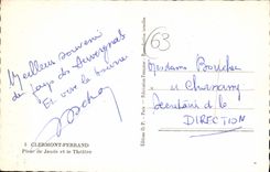 CPA Clermont Ferrand place de Jaude et le Theatre