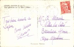 CPA Chatel Guyon P de D vue generale sur le Vieux Chatel