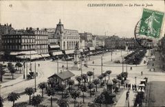 CPA Clermont Ferrand la place de Jaude 