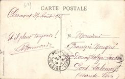 CPA L'Auvergne Pittoresque Clermont Ferrand Perspective sur l'Imposante place de Jaude