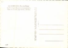 CPSM La Bourboule Puy de Dome la Dordogne dans sa traversee de la ville Au fond le Puy Gros 