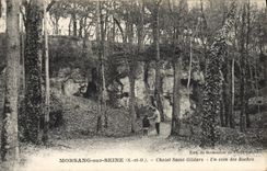 CPA Morsang sur Seine S et O Chalet Saint Gildars un coin des Roches 