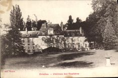 CPA Etiolles chateau des Hauldres 