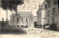 CPA Chalo Saint Mard S et O la chapelle du château