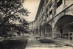 CPA Bligny Petit Fontainebleau galerie sud 
