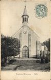 CPA Coudray Monceau eglise 