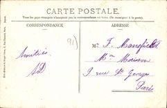 CPA Soisy S Etiolles vue sur la Seine
