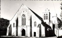 CPA Saclas S et O l'eglise 