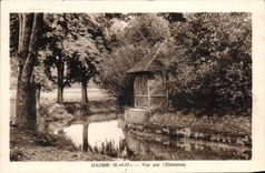 CPA Maisse S et O vue sur l'Essonnes 