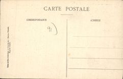 CPA Longjumeau S et O hotel de ville et monument Adolphe Adam