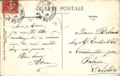 CPA Longjumeau S et O chateau Saint Eloi la Chapelle