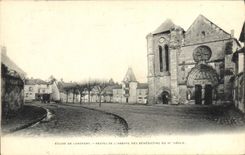 CPA Eglise de Longpont restes de l'Abbaye des Benedictins du Xi siecle 