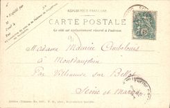 CPA L'Orge à Montlhery St Michel 