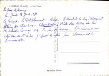 CPSM Cernay S et O les Vaulx 