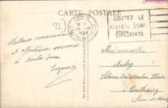 CPA Asnieres sur Seine Eglise Sainte Genevieve