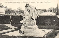 CPA Neuilly sur Seine Monument du Souvenir Francais
