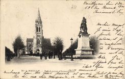 CPA Neuilly Rond point d'Inkermann