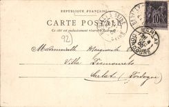 CPA Neuilly Rond point d'Inkermann