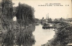 CPA Billancourt Les Bords de la Seine Le Petit Bras
