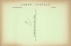 CPA Souvenir Porte Bonheur de Billancourt