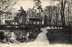 CPA Boulogne sur Seine Parc de la Mairie le Kiosque de Musique