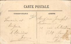 CPA Asnieres Le Quai et la Seine vus du Chateau