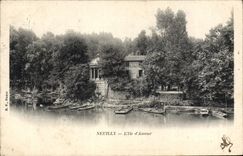 CPA Neuilly L'ile d'Amour