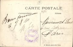 CPA Meudon Vue generale vers Paris