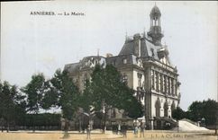 CPA Asnieres La Mairie