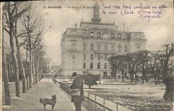 CPA Asnieres Le Parc et la Mairie