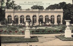 CPA Bois de Boulogne Chateau de Bagatelle L'Orangerie